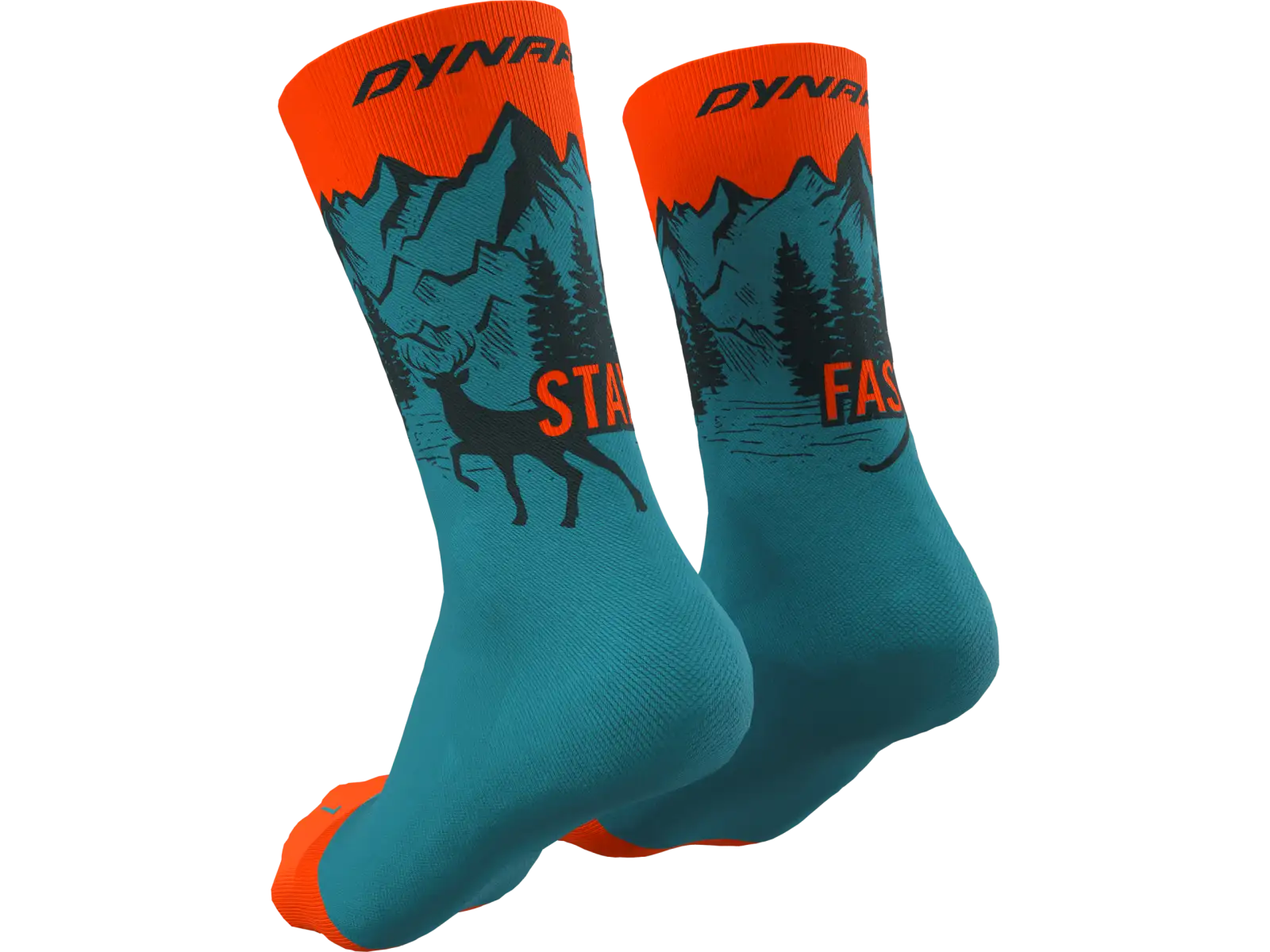 Dynafit Stay Fast Športové ponožky Storm Blue