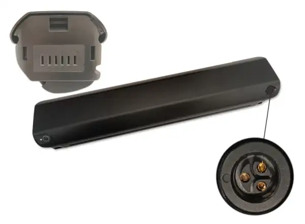 Crussis batéria LG Li-ion 36V - 25 Ah / 900 Wh, plne integrovaná, čierna, typ 2