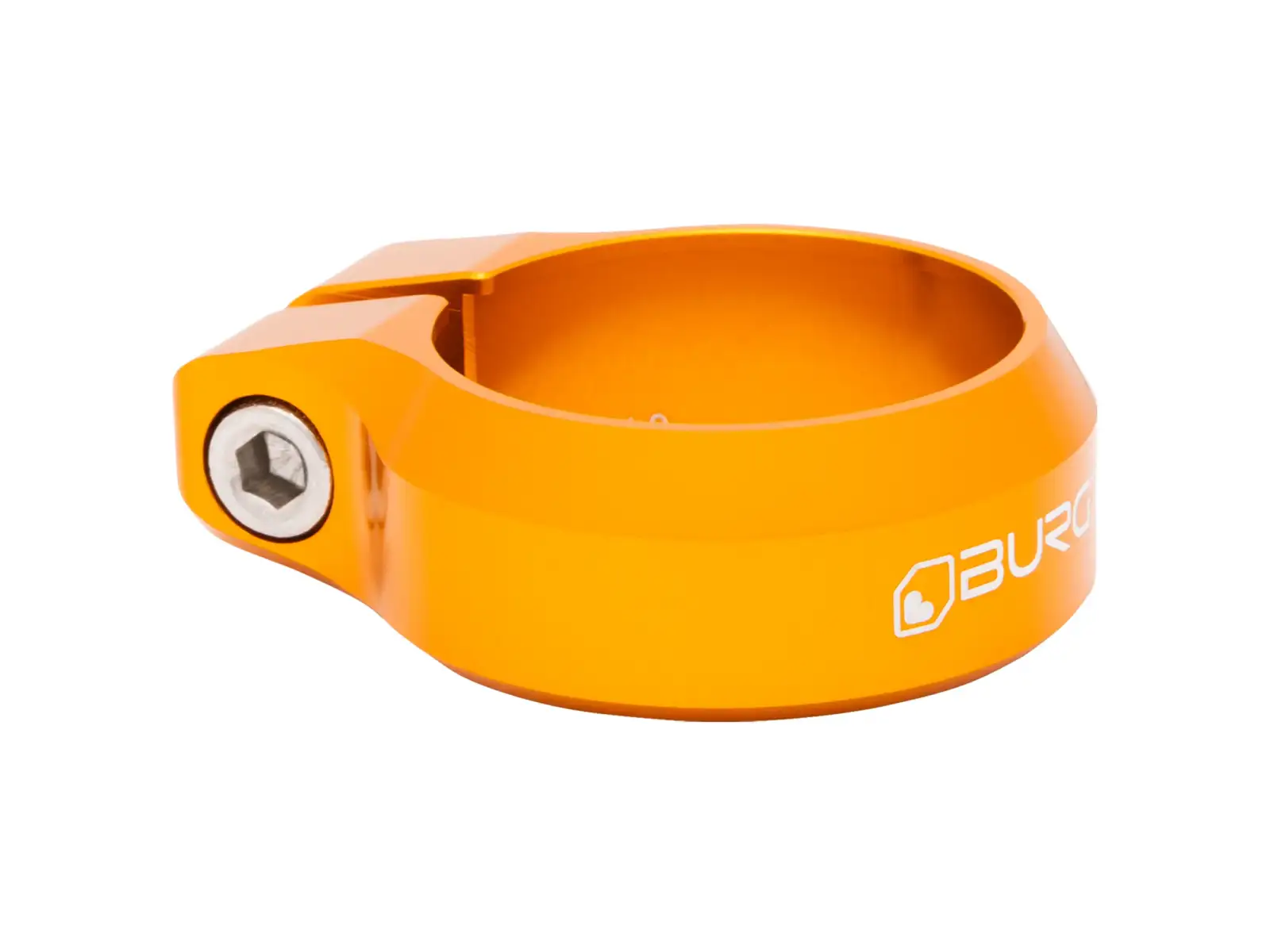Burgtec sedlová objímka 34,9 mm Iron Bro Orange