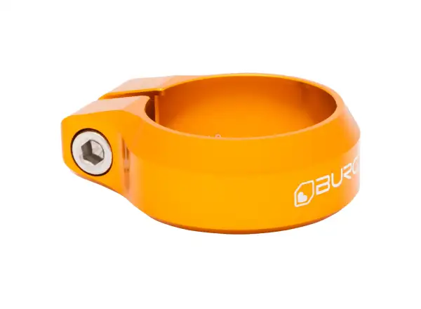 Burgtec sedlová objímka 34,9 mm Iron Bro Orange