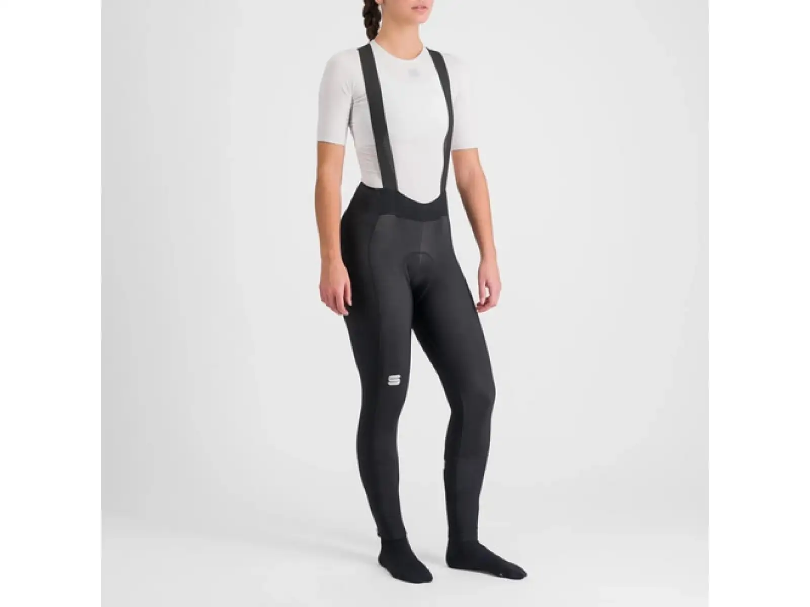 Dámske nohavice Sportful Bodyfit Pro s laclom Black veľ. S