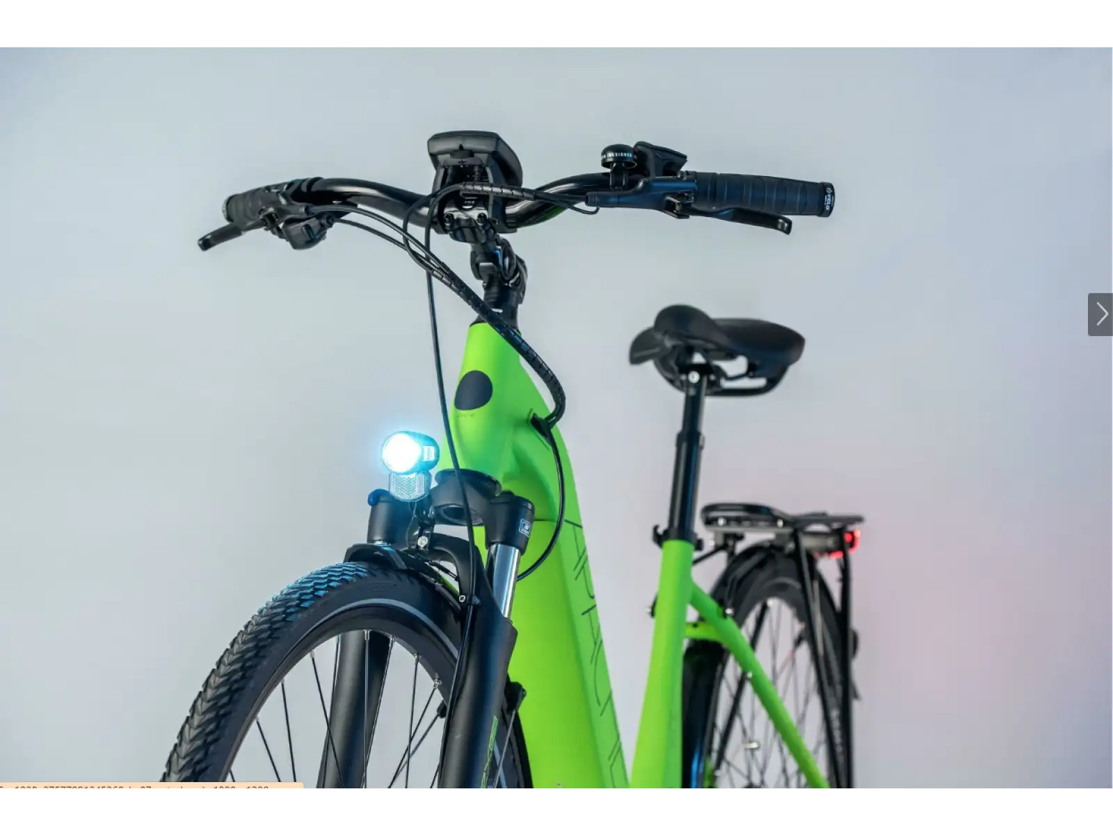 Apache Sota Bosch Active Plus 500 acid green nízkonástupový elektrobicykel