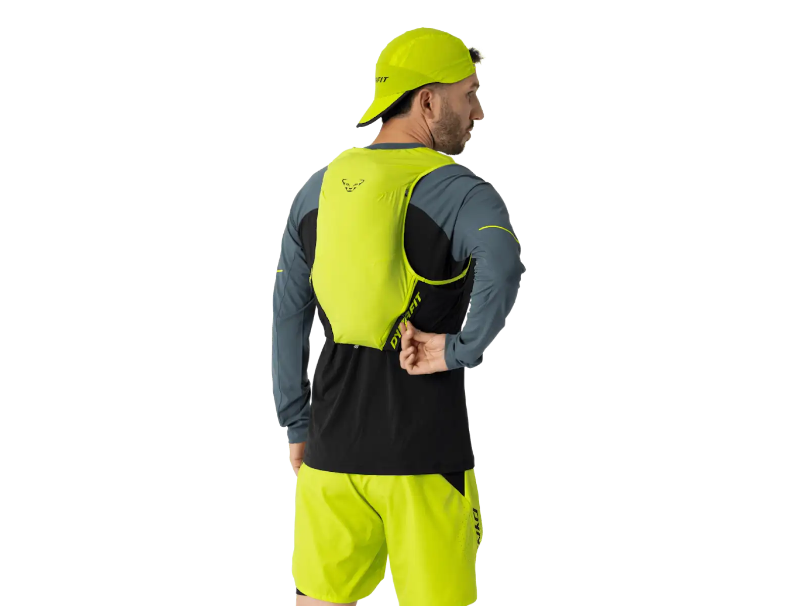Dynafit Ultra 12 l bežecká vesta Ultra Yellow/Black Out