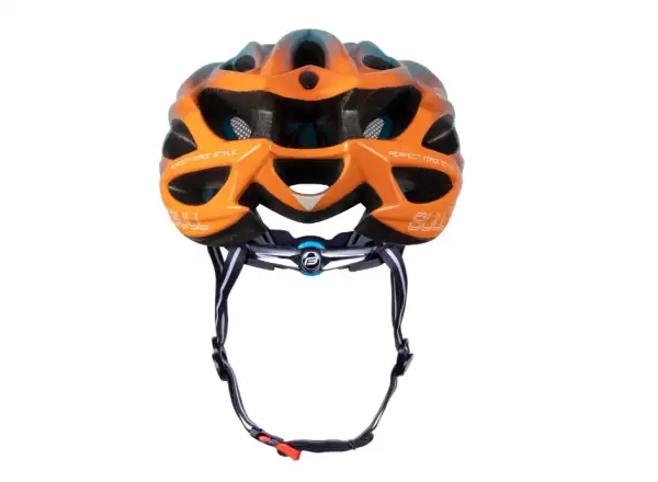 Force Bull Hue cyklistická prilba modrá/oranžová