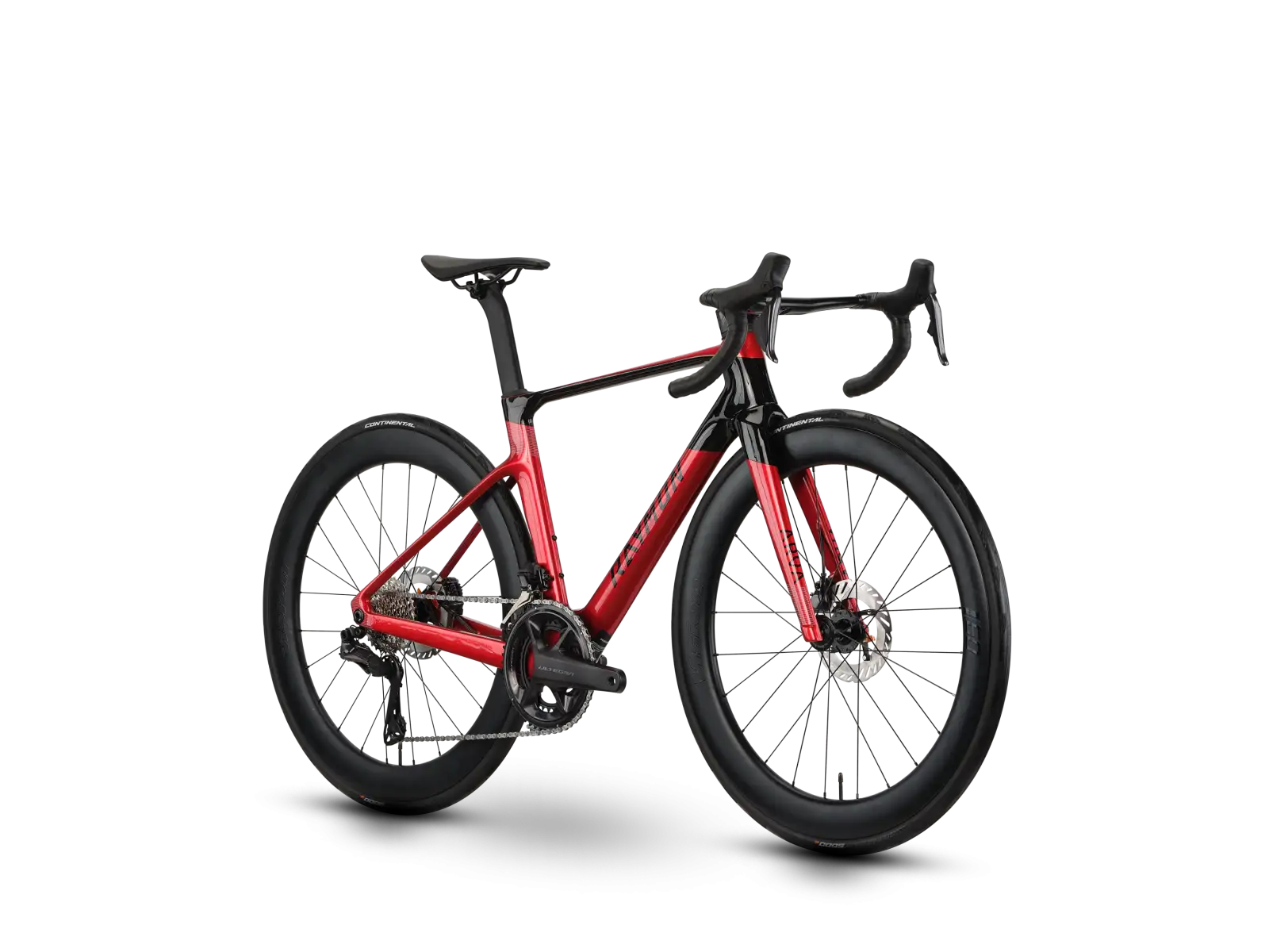 Raymon Arva Ultra cestný bicykel RubyRed/Carbon