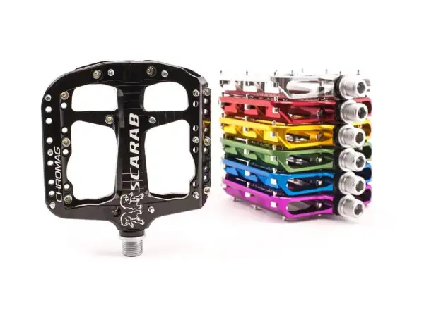 Chromag Scarab platformové pedále fialové