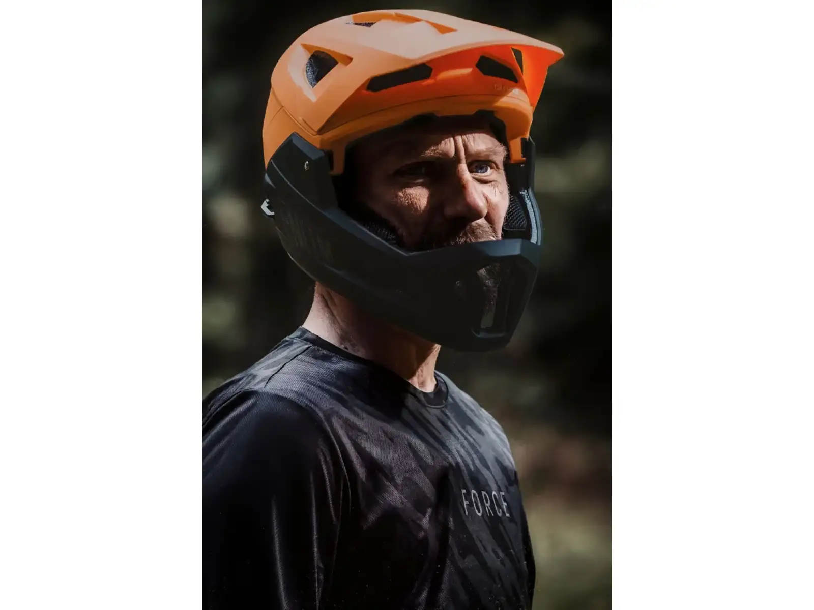 Force MTB Rules pánsky dres krátky rukáv čierna/sivá