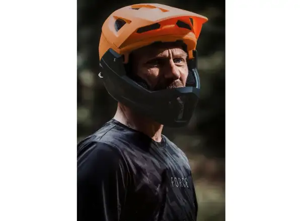 Force MTB Rules pánsky dres krátky rukáv čierna/sivá