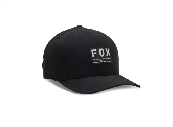 Fox Non Stop Tech Flexfit pánska kšiltovka čierna