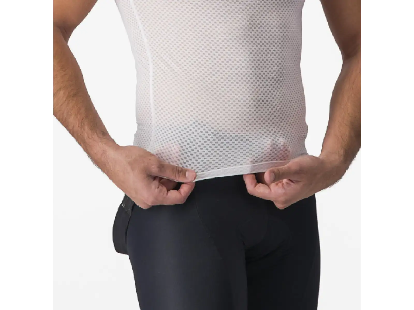 Castelli Pro Mesh 2.0 funkčné tričko bez rukávov White