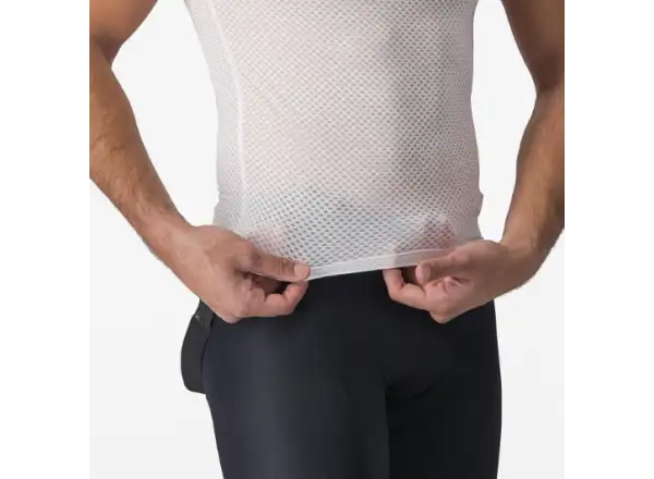 Castelli Pro Mesh 2.0 funkčné tričko bez rukávov White