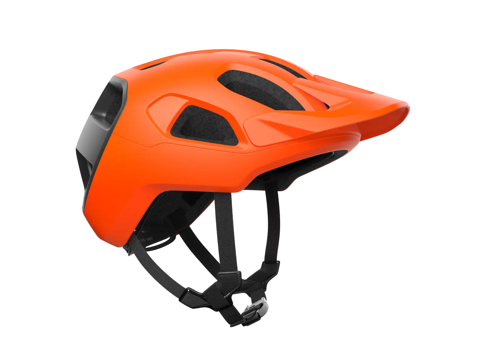 POC Cularis prilba Fluorescent Orange Matt/Uranium Black Matt