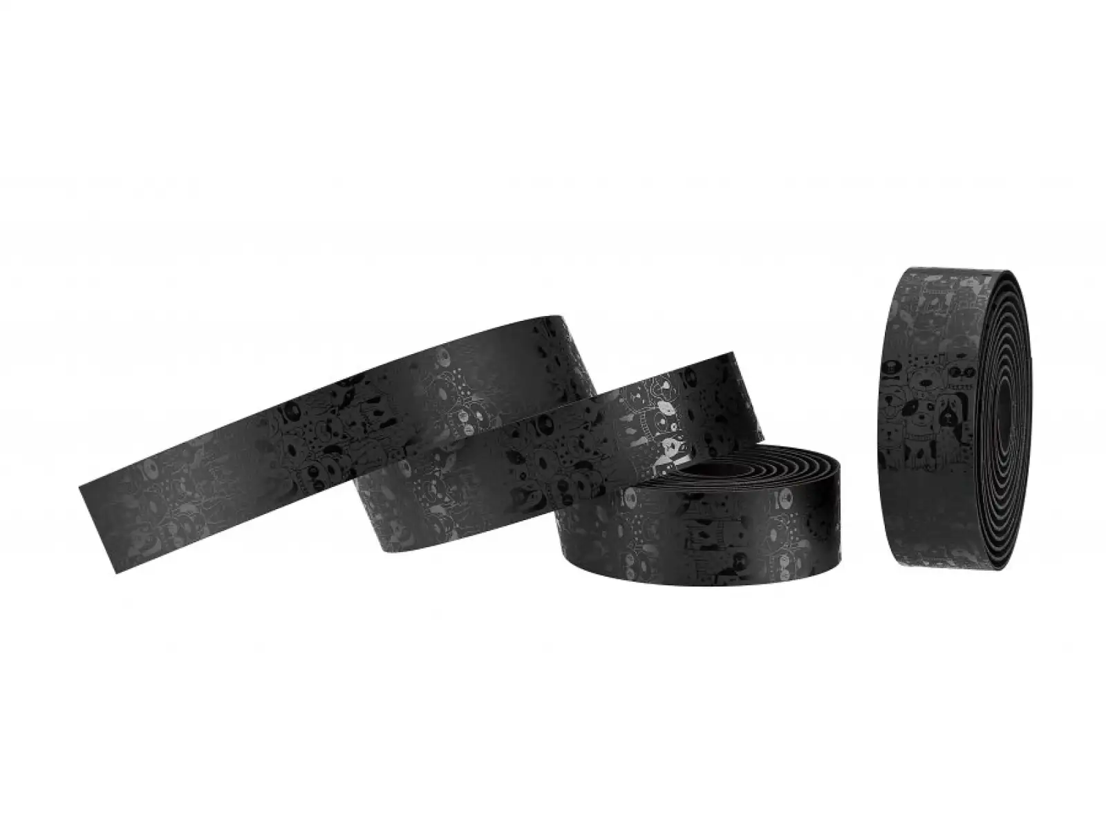CICLOVATION omotávka Leather Touch Minimalism Happy Dogs Black