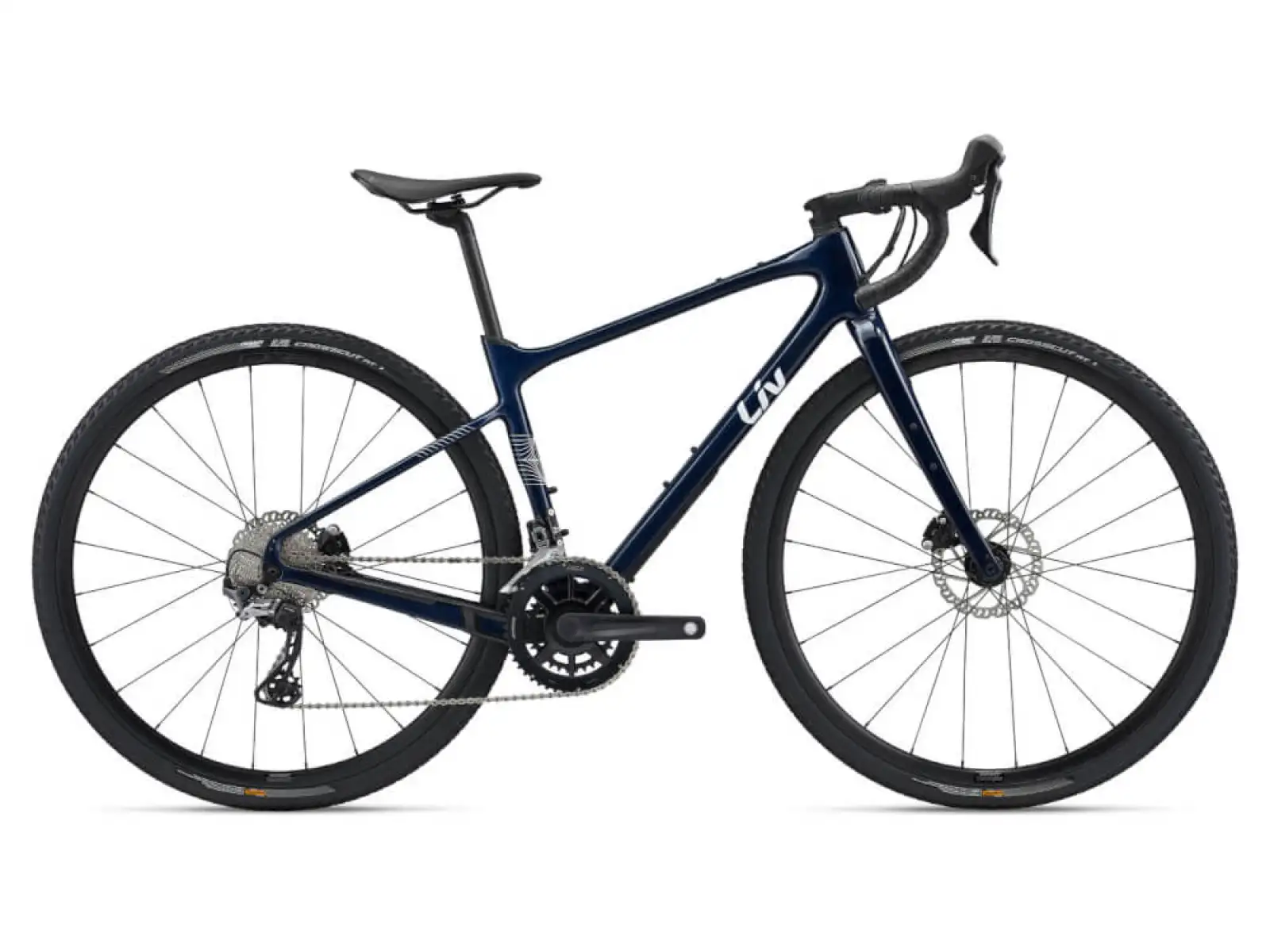 Liv Devote Advanced 2 Candy Navy gravel bicykel