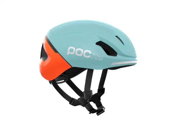 POC POCito Omne MIPS detská prilba Indicolite Blue Matt/Carnelian Orange Matt