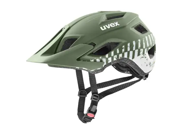 Prilba Uvex Access Moss Green/White Matt