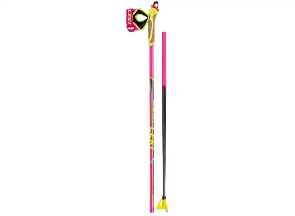 Bežecké palice Leki HRC Max Pink/Black/Yellow