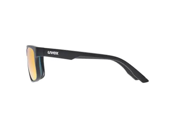 Uvex Poise slnečné okuliare Black Matt/Mirror Red