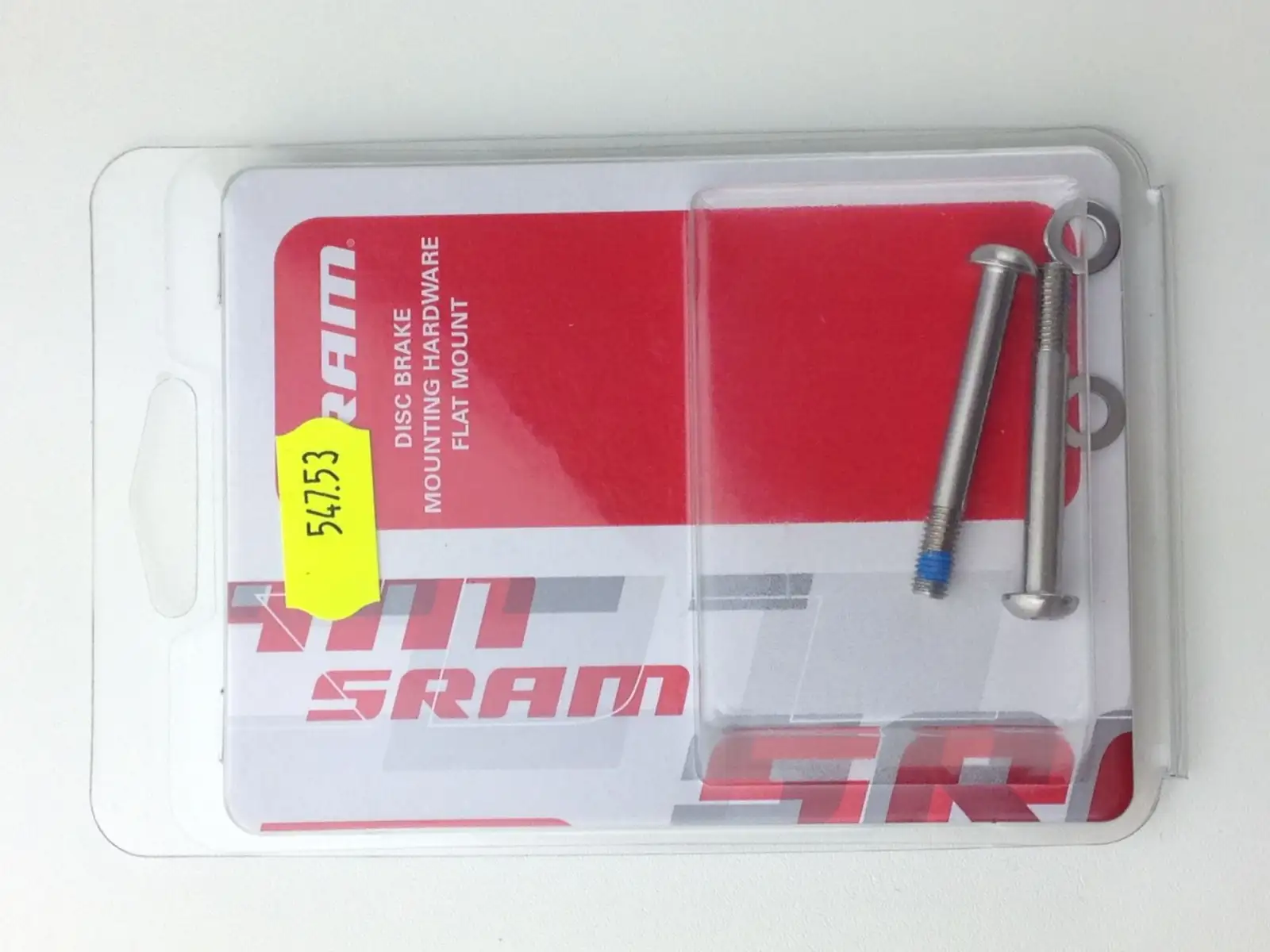 Sram T25 27 mm Flat Mount skrutky na uchytenie strmeňa