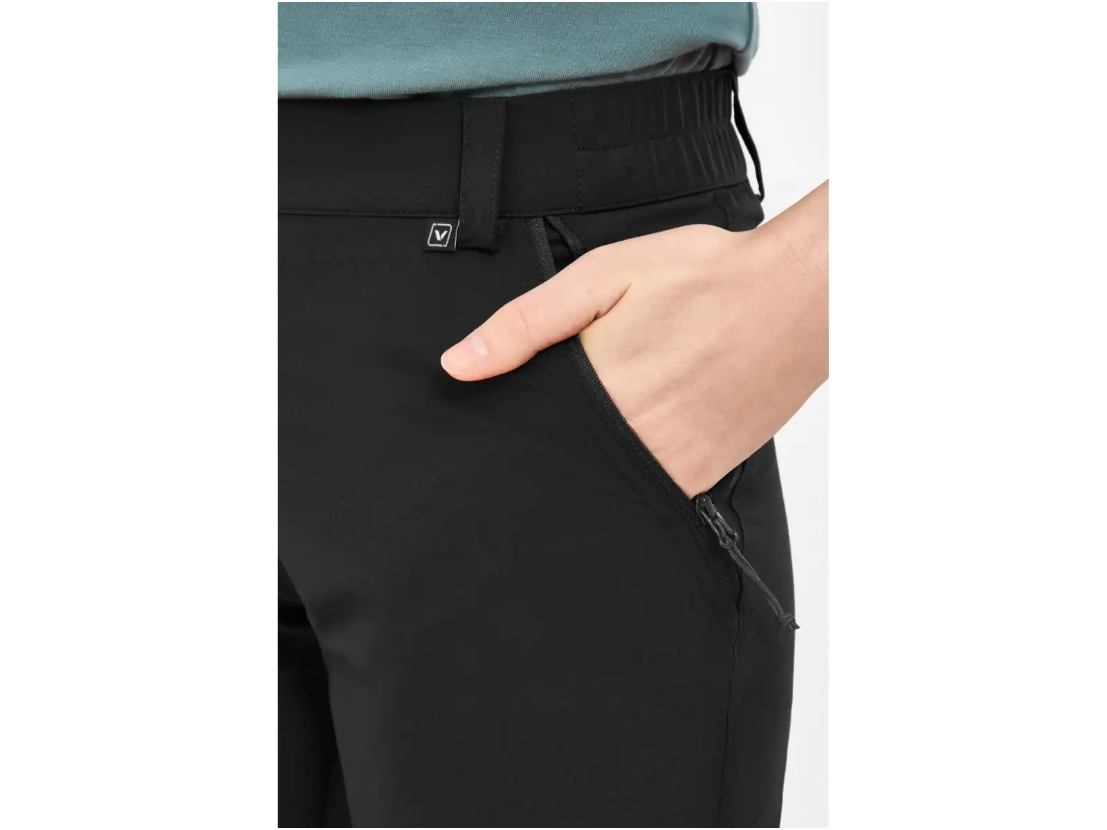 Viking Rocklyn 2in1 dámske nohavice black