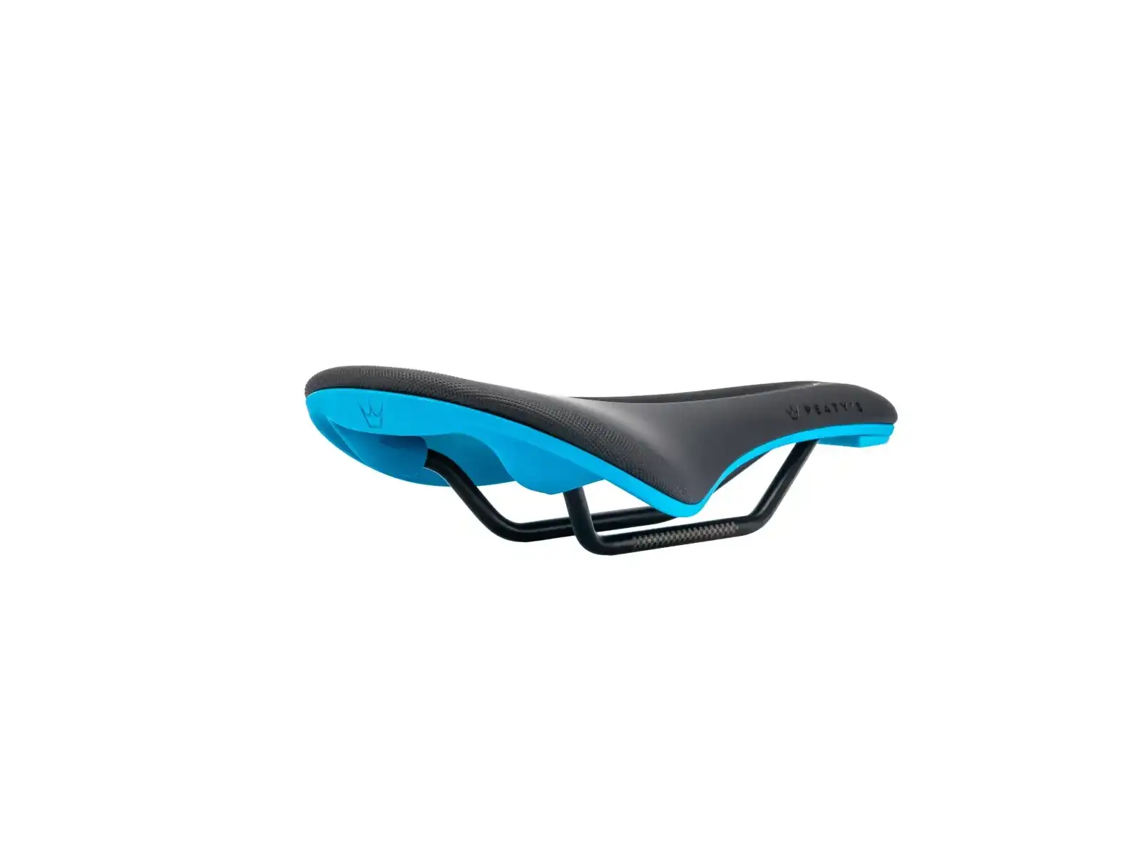 Peatys Monarch sedlo CR-MO Rail / Nylon Base Turquoise