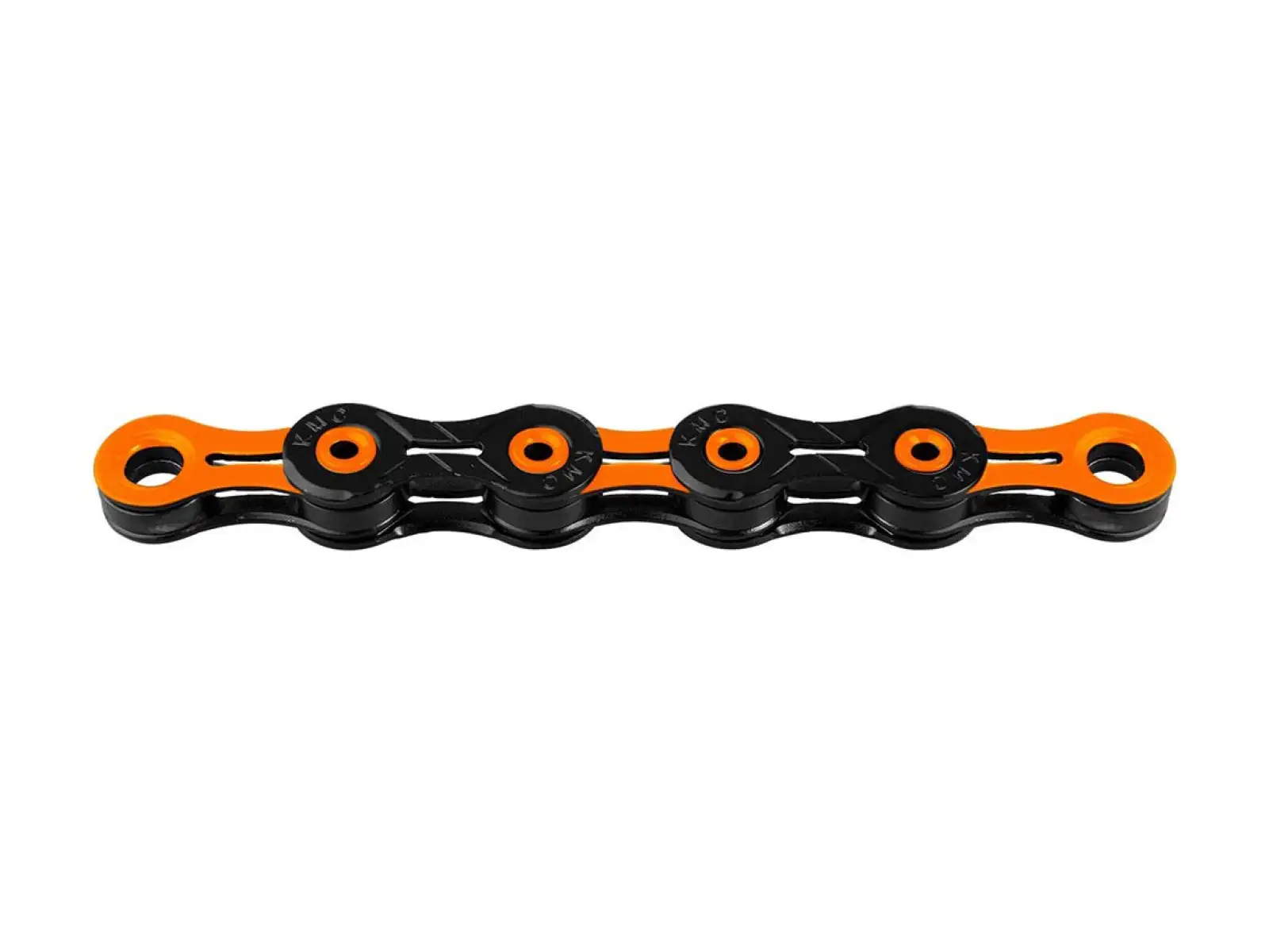 KMC X11 DLC black/orange reťaz 118 článkov