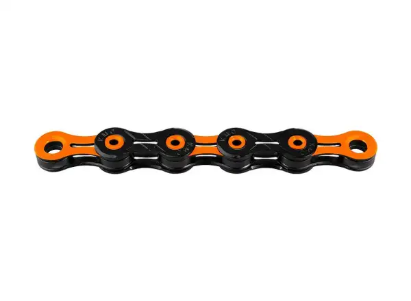 KMC X11 DLC black/orange reťaz 118 článkov