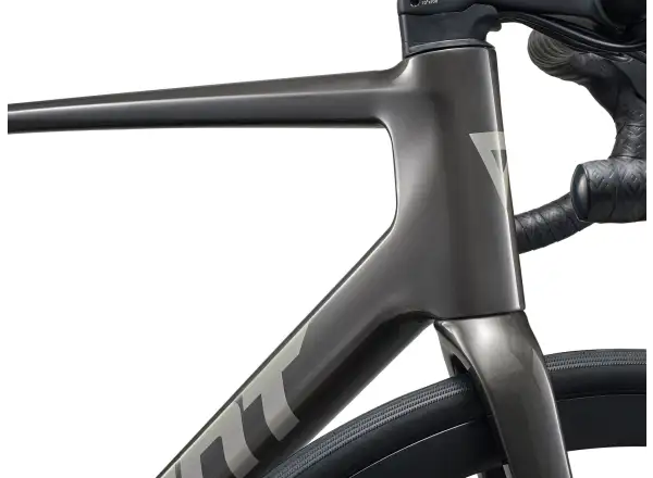 Giant TCR Advanced 2 KOM cestný bicykel Stealth Chrome