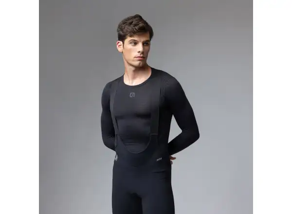Alé R-EV1 Thermo Shield pánske zimné cyklistické nohavice Black