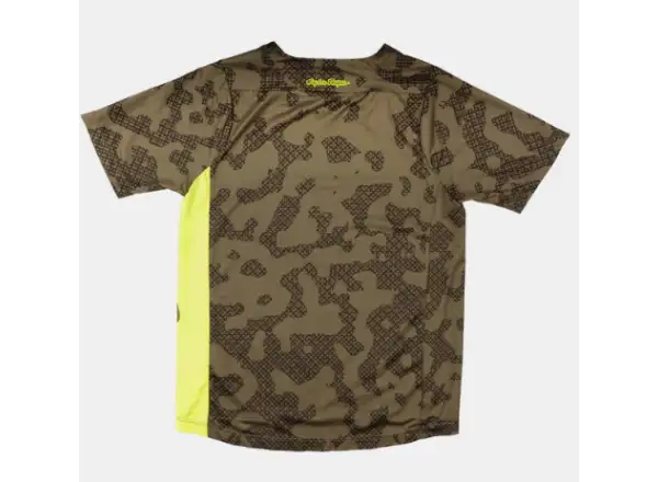 Troy Lee Designs Skyline Scrubland detský dres krátky rukáv Olive