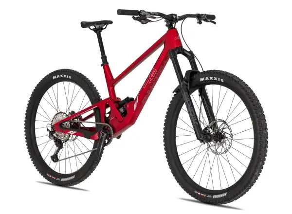 4Ever Volcanno Vesuv celoodpružený horský bicykel Flame Red/Hologram