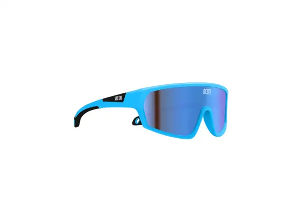 Neon Loop okuliare Cyan Mirror Blue Cat 3