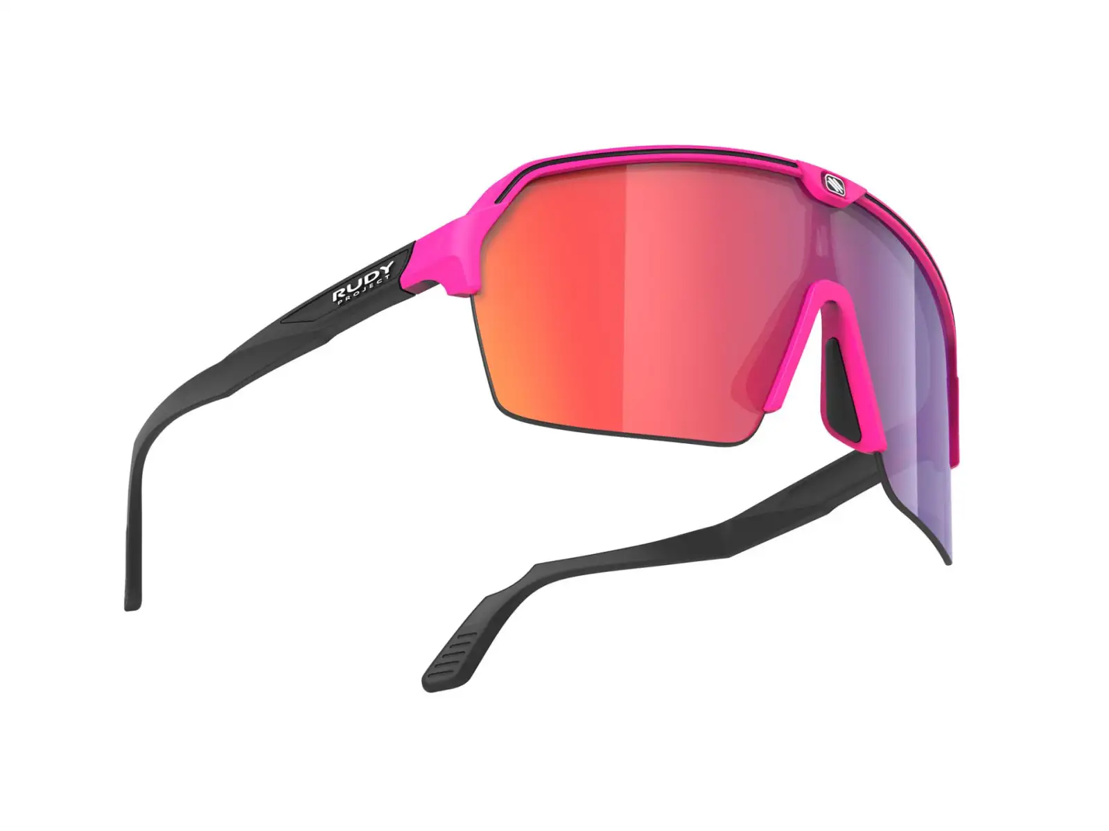 Rudy Project Spinshield Air slnečné okuliare Pink Fluo/Multilaser Red