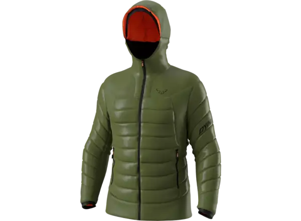 Dynafit Free Down RDS Jacket pánska páperová bunda s kapucňou winter moss 2021