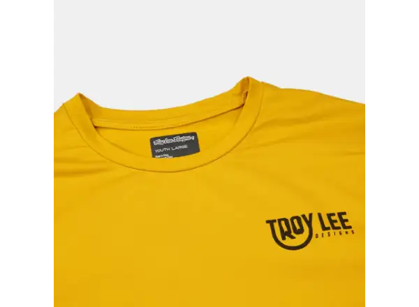 Troy Lee Designs Skyline Ruckus Ride detský dres dlhý rukáv Eyez Safron