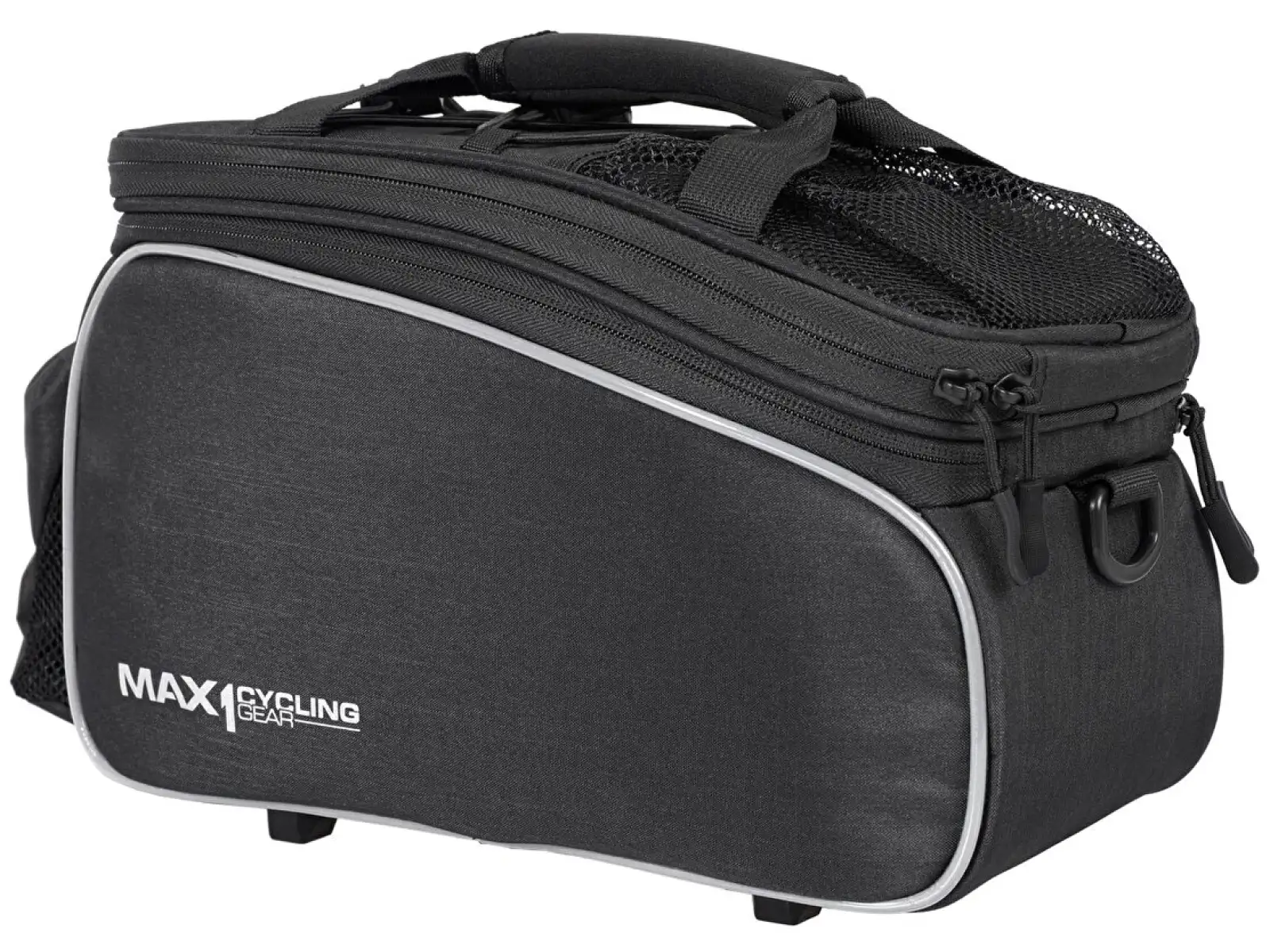 Max1 Rackbag L MIK brašňa na nosič 9,6 l čierna