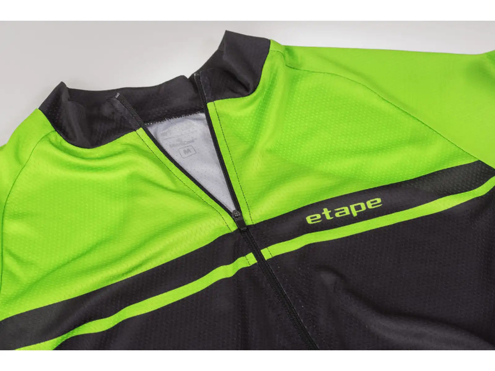 Etape DREAM pánsky dres krátky rukáv čierna/zelená