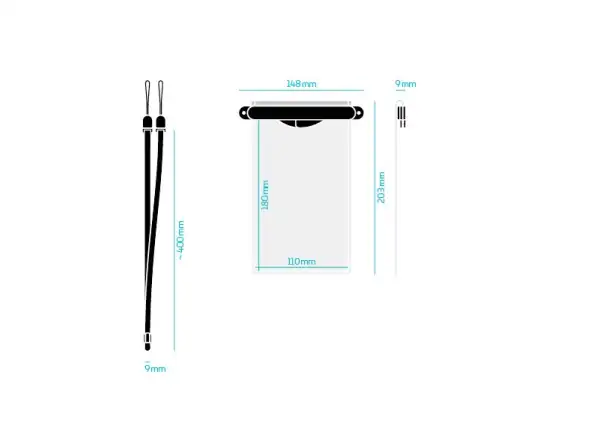 Hermetické puzdro Fidlock Medi Black