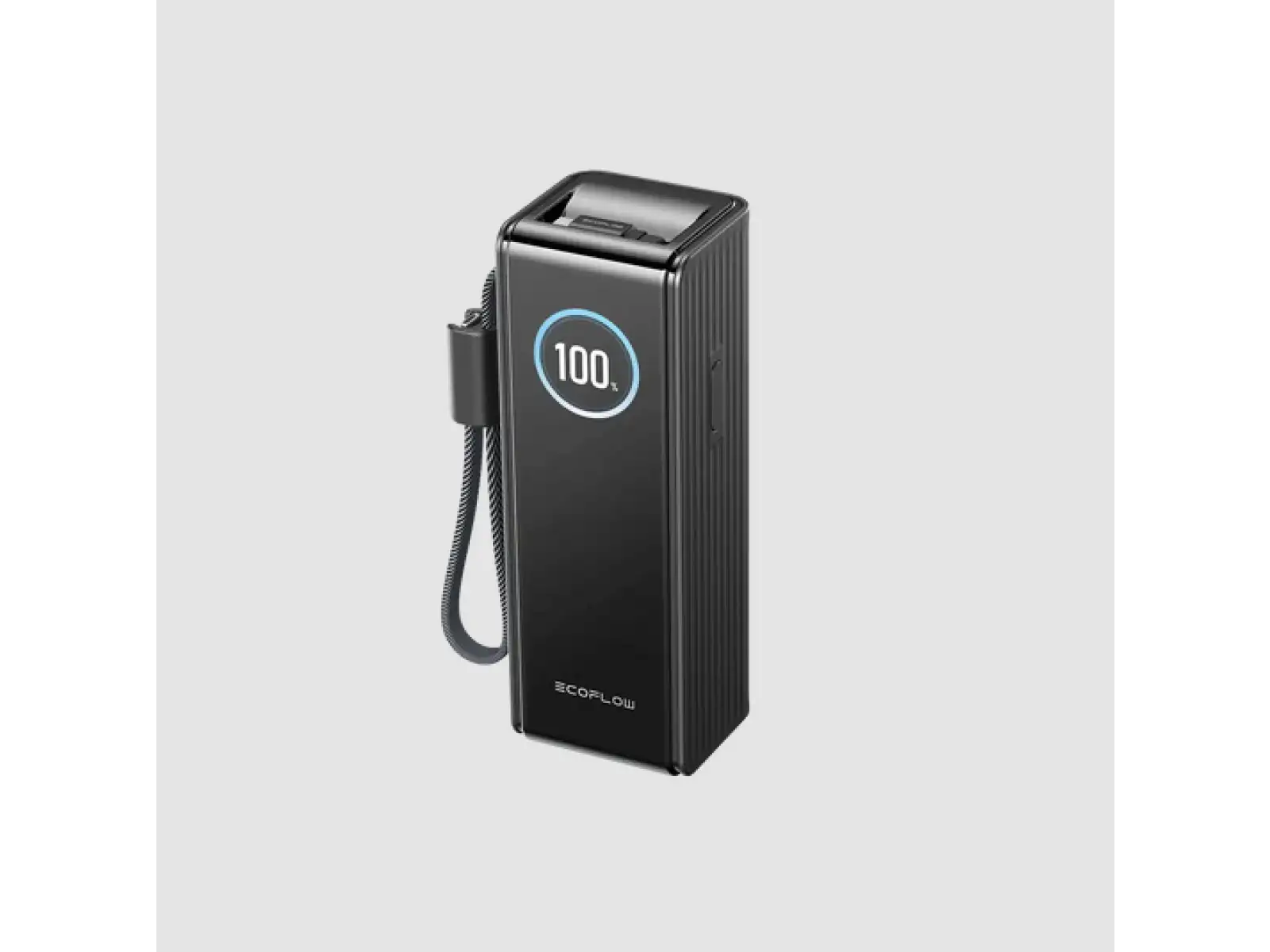 EcoFlow Rapid Power Banka (25000mAh,170W) 2x100W vstavaný USB-C kábel - čierna