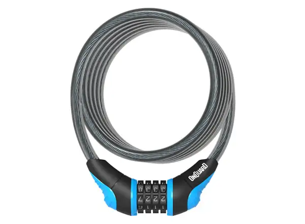 ONGUARD zámok špirála 1800x10 mm kódový modrý
