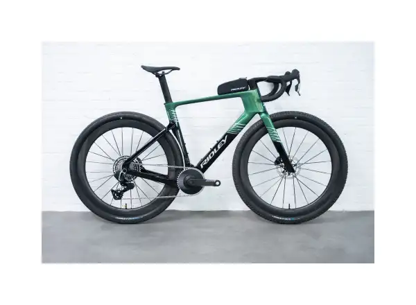 Ridley KANZO Fast 2.0 Force XPLR gravel bicykel Stellar Green/UD Carbon/Silver