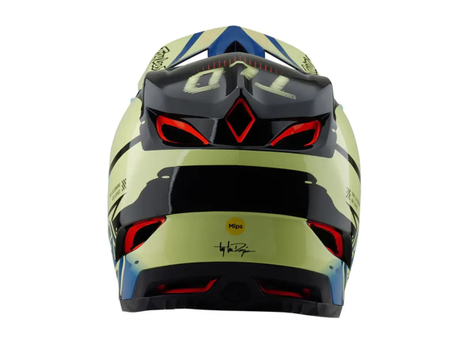 Troy Lee Designs D4 Composite prilba Drip Glo Yellow