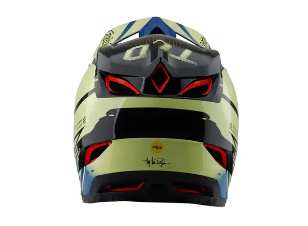 Troy Lee Designs D4 Composite prilba Drip Glo Yellow