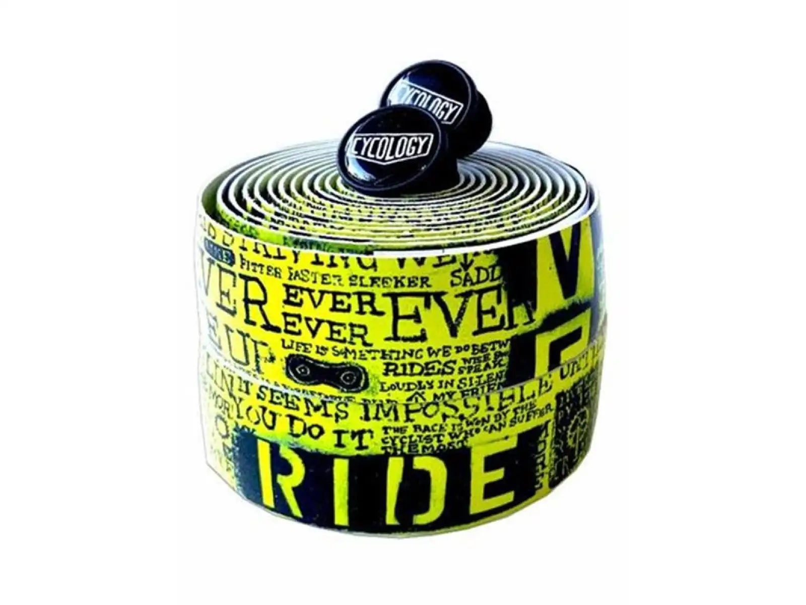 Cycology Ride Graffiti omotávka žltá
