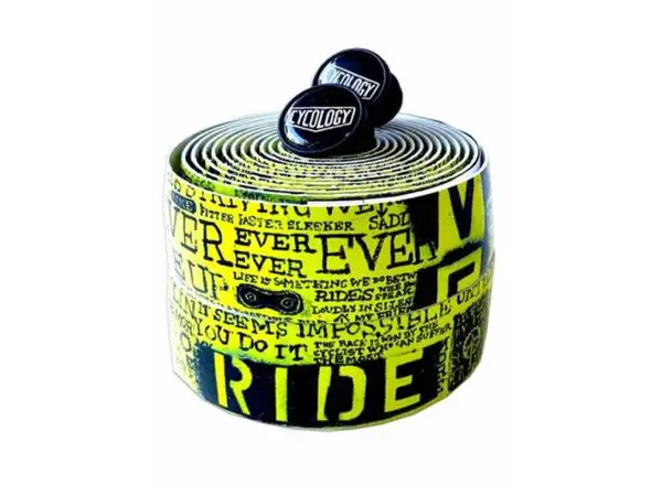 Cycology Ride Graffiti omotávka žltá