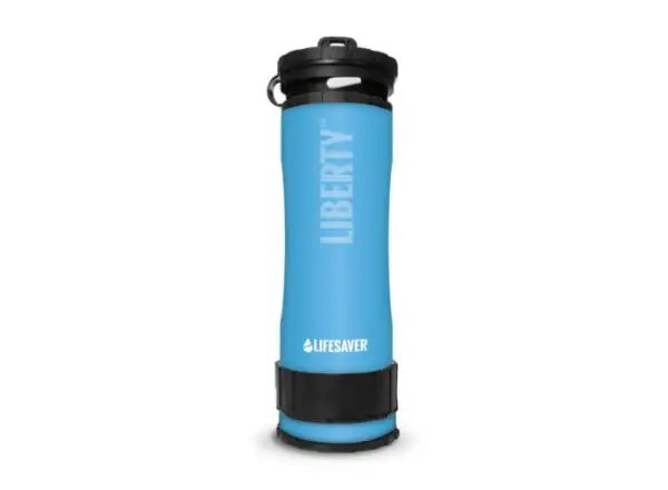 Filtračná fľaša LifeSaver Liberty 400 ml (modrá)