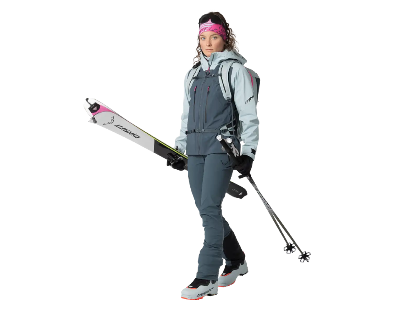 Dynafit Speed dámsky skialpinistický batoh 22 l Cloud Blue/Cinder