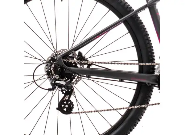 Rock Machine Catherine 10-29 mat anthracite grey/pink/violet horský bicykel