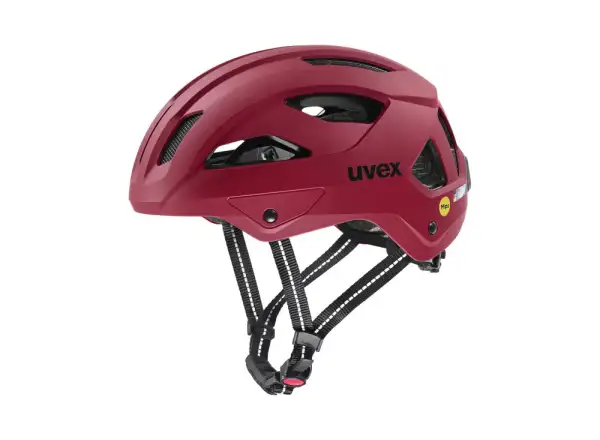 Uvex City Stride MIPS prilba Ruby Red Matt