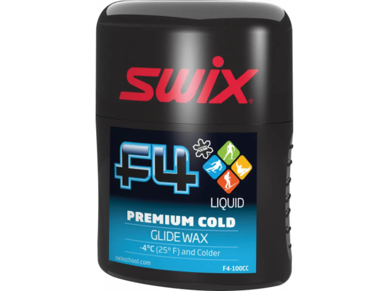Swix F4 prémiový studený klzný vosk 100 ml